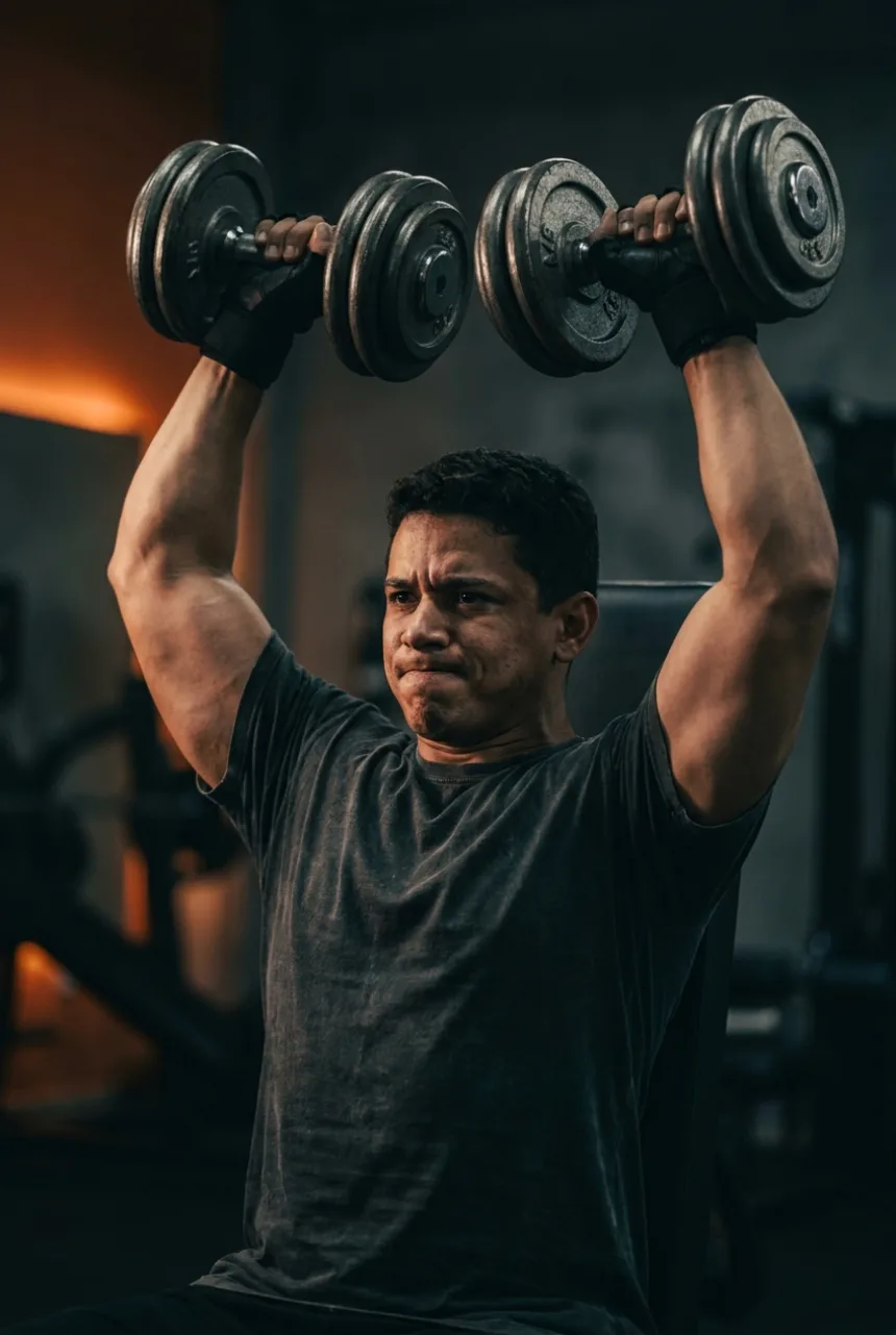 treino de ombro no PopTreinos